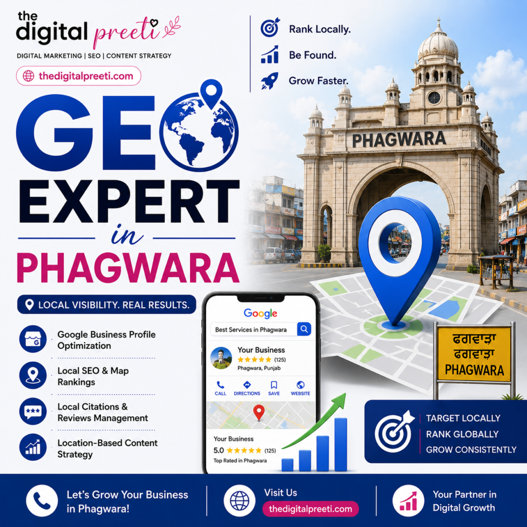 GEO Expert in Phagwara