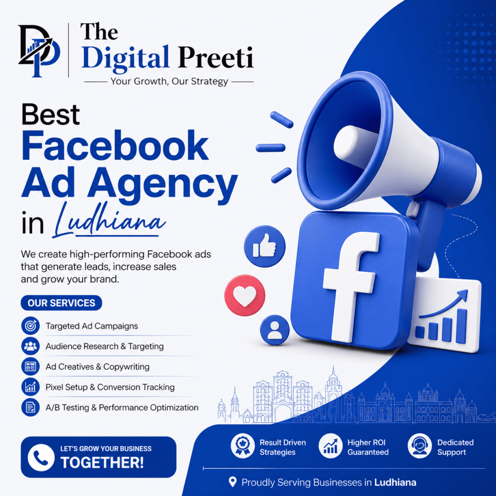 Best Facebook Ad Agency in Ludhiana